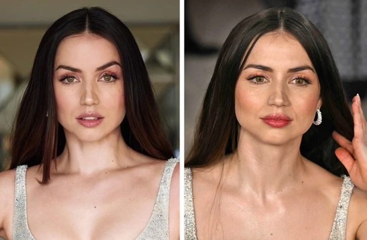 Пары фото звезд, которые были сделаны в один день, хотя так сразу и не скажешь