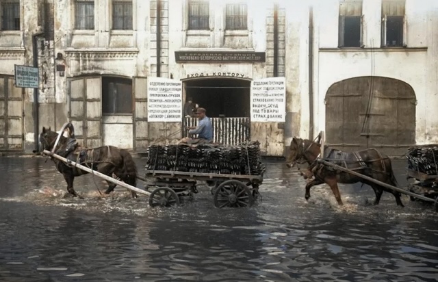 Редкие снимки Москвы, снятые 100 лет назад