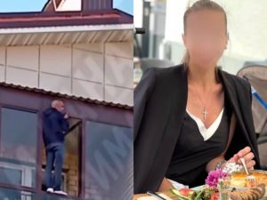 В Казани муж-турок зарезал жену и пытался убить сына, а после простоял 4 часа в окне