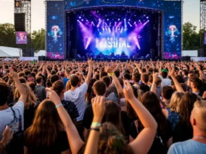 Неизвестные кололи шприцами в девушек на фестивале во Франции