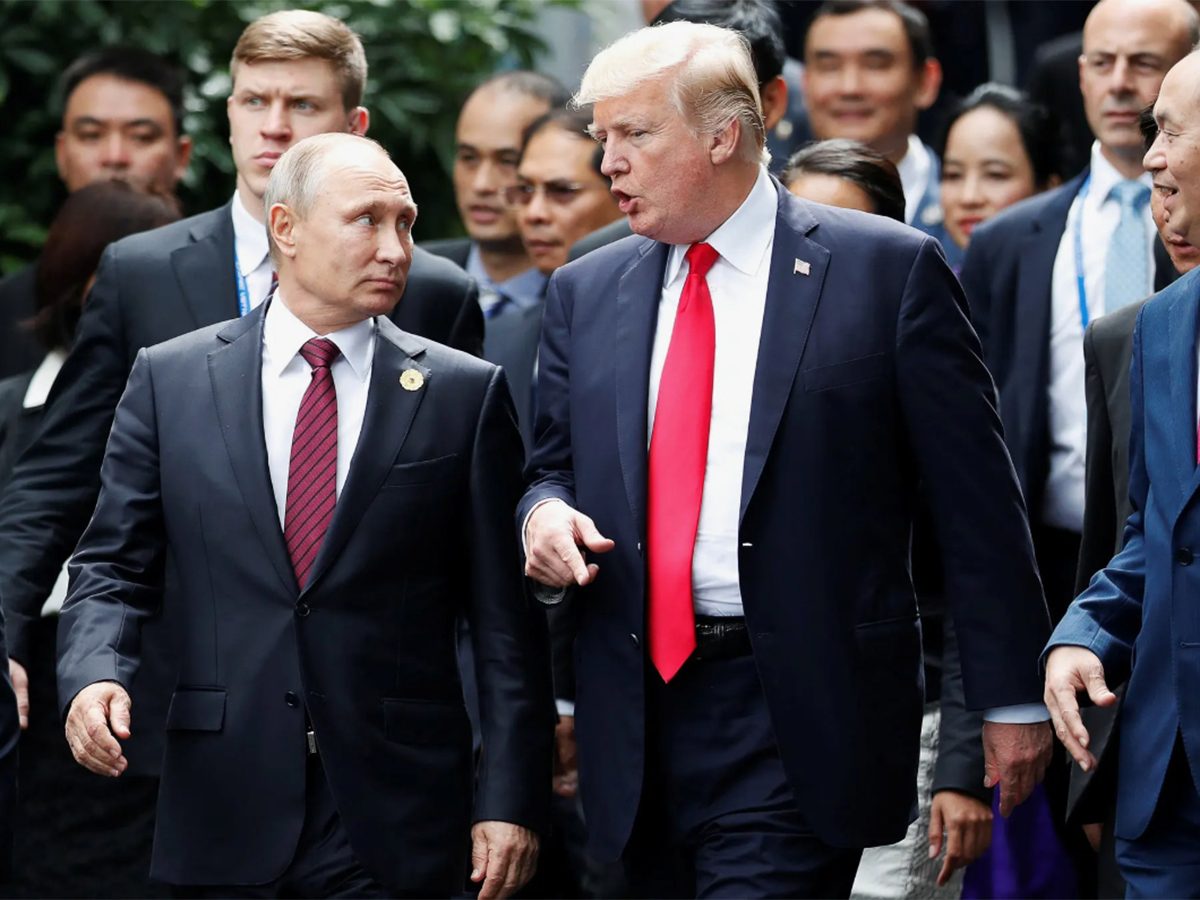 Трамп Путин