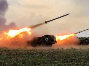 Взятие территории ЛНР