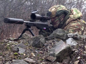 Две пули снайперов пересеклись в воздухе