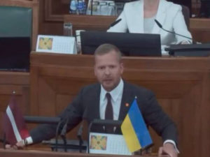 Демарш депутата латвийского сейма Росликова