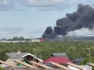 Пожар в тюрьме для пожизненно осужденных «Белый лебедь» попал на видео