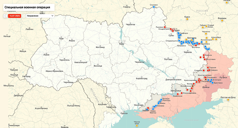 Карта Украина