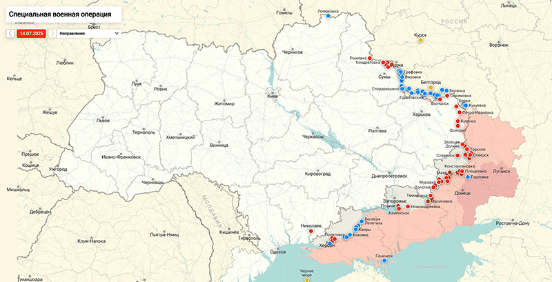 Карта Украина