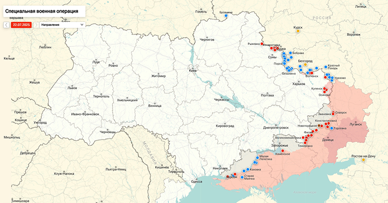 Карта Украина