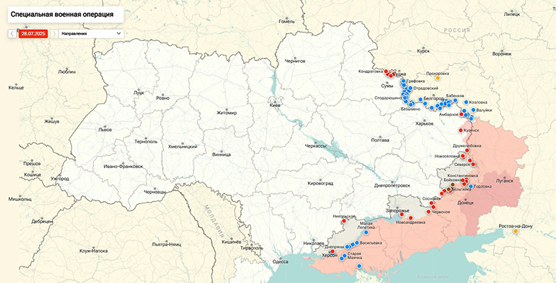 Карта Украина