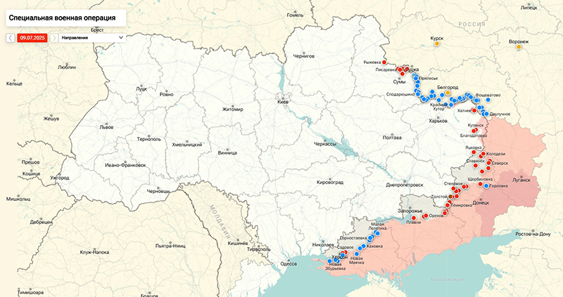Карта УКкраина