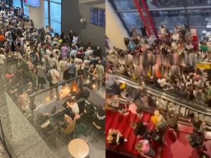 Массовые задержки и отмены рейсов: в аэропортах России снова коллапс