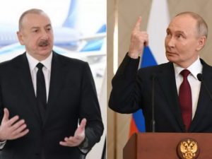 Путин и Алиев