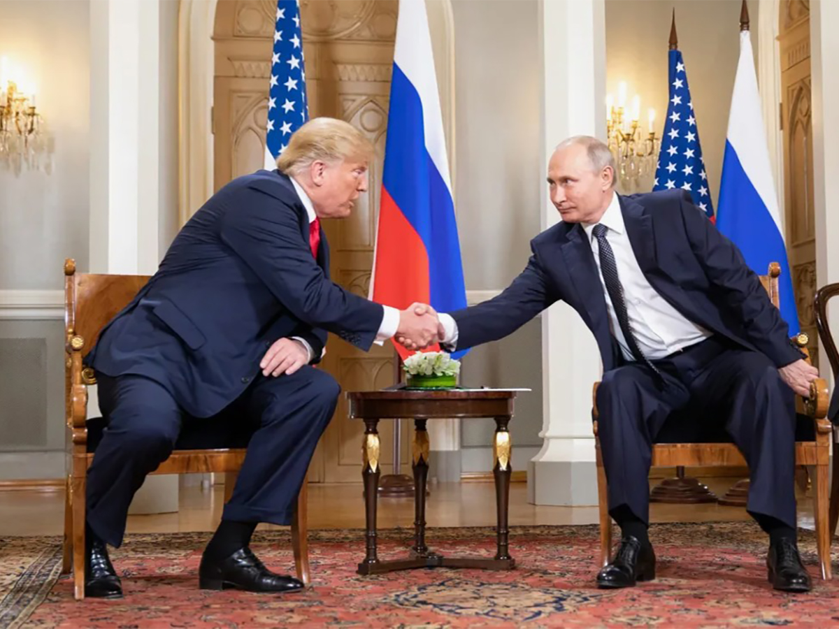 Трамп Путин