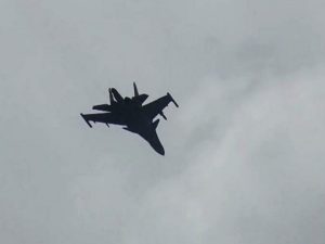 Убегающих в панике от БПЛА жителей Ижевска сняли на видео