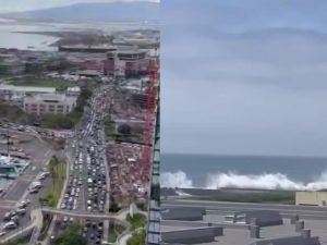 В Японии эвакуировали почти 1 млн человек: цунами добралось до США