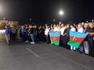 Встреча тел Сафаровых в Баку