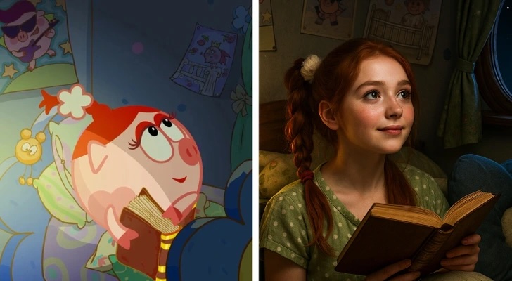 Как бы выглядели герои мультиков нашего детства в реальной жизни