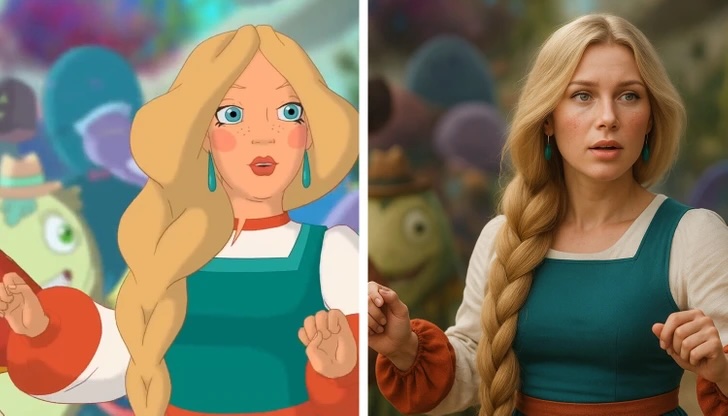 Как бы выглядели герои мультиков нашего детства в реальной жизни