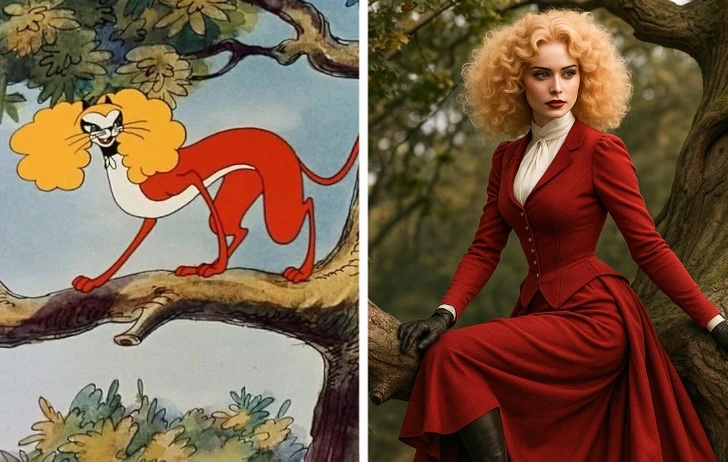 Как бы выглядели герои мультиков нашего детства в реальной жизни