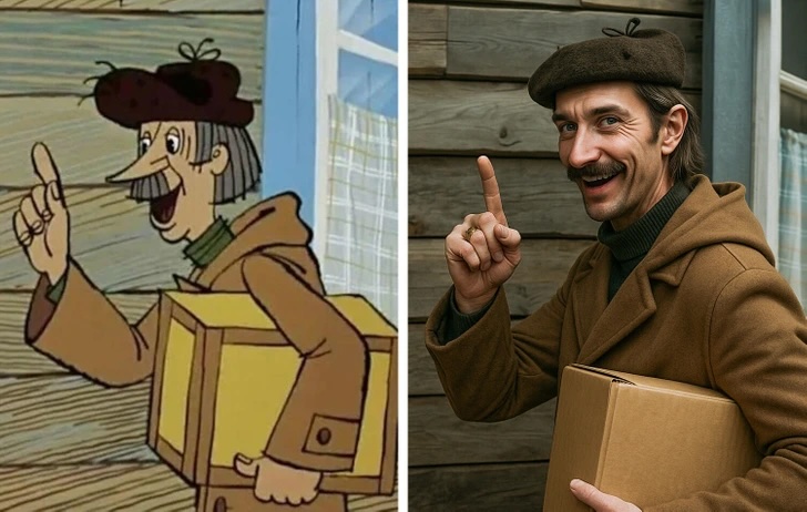 Как бы выглядели герои мультиков нашего детства в реальной жизни