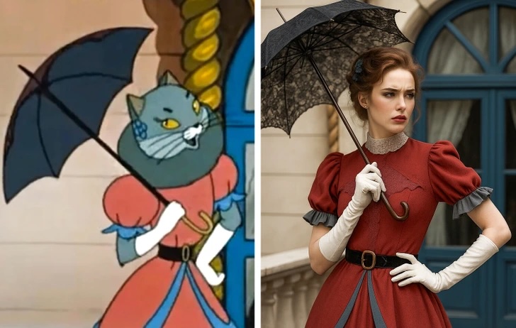 Как бы выглядели герои мультиков нашего детства в реальной жизни