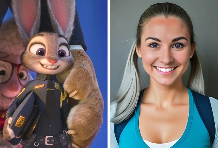 Как бы выглядели герои мультиков нашего детства в реальной жизни