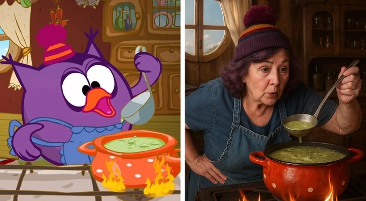 Как бы выглядели герои мультиков нашего детства в реальной жизни