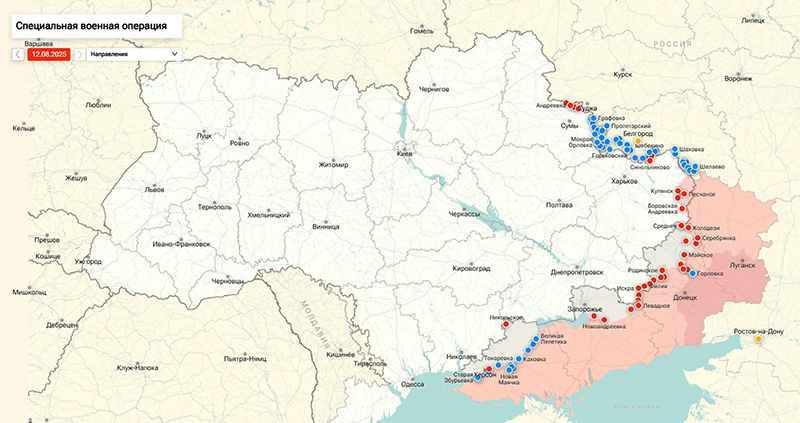 Карта Украина
