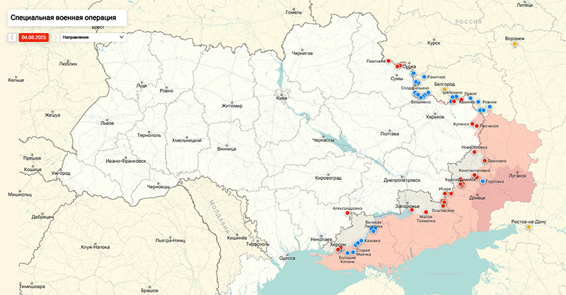 Карта Украина