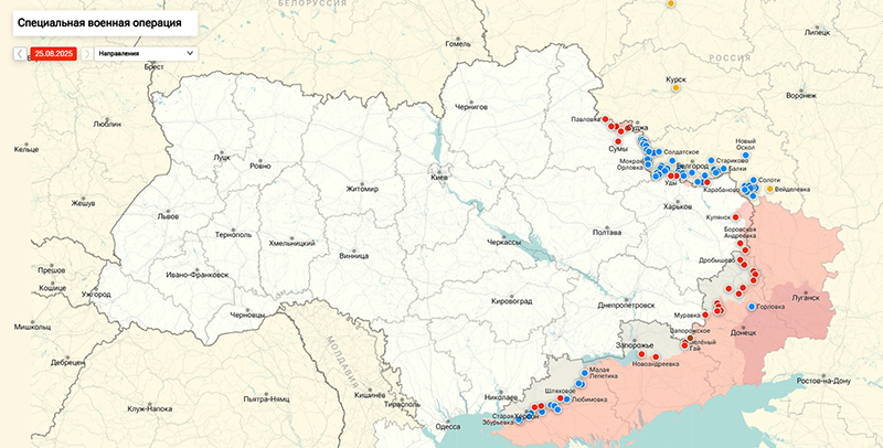 Карта Украина