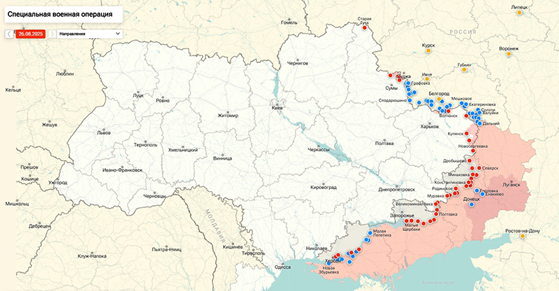 Карта Украина