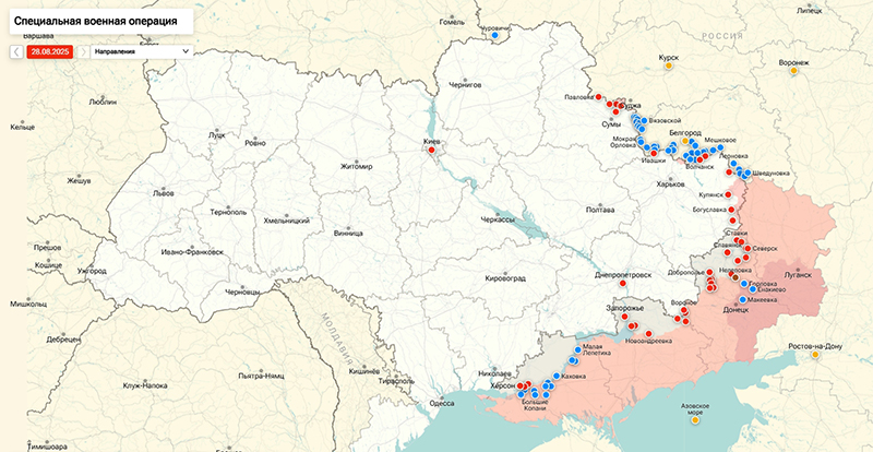 Карта Украина