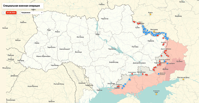 Карта Украина