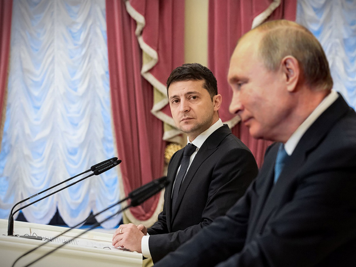 Путин и Зеленский