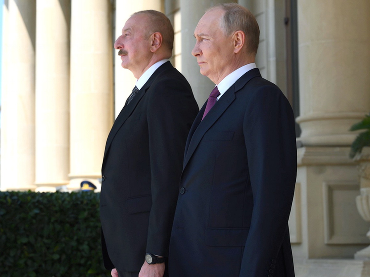 Путин и Алиев