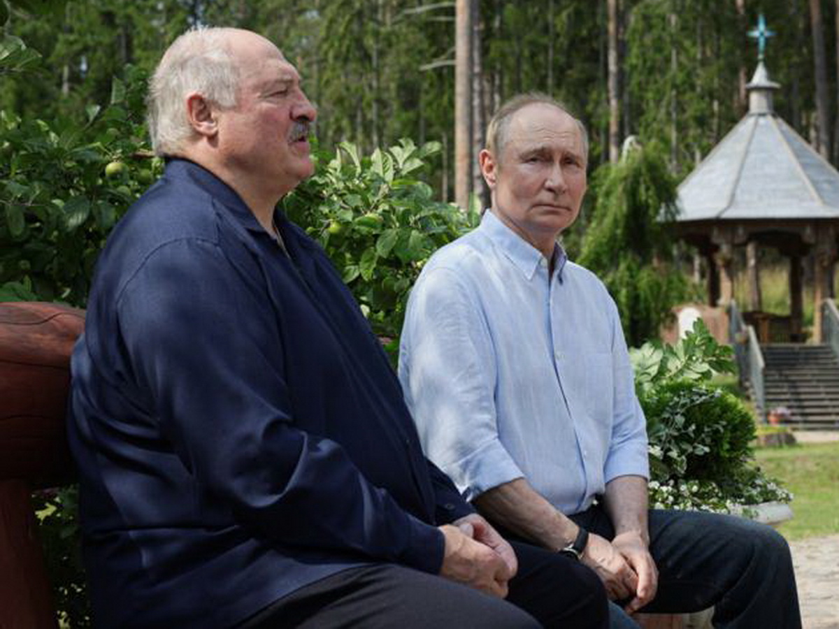 Путин и Лукашенко