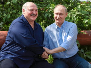 Путин и Лукашенко