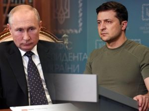 Путин и Зеленский