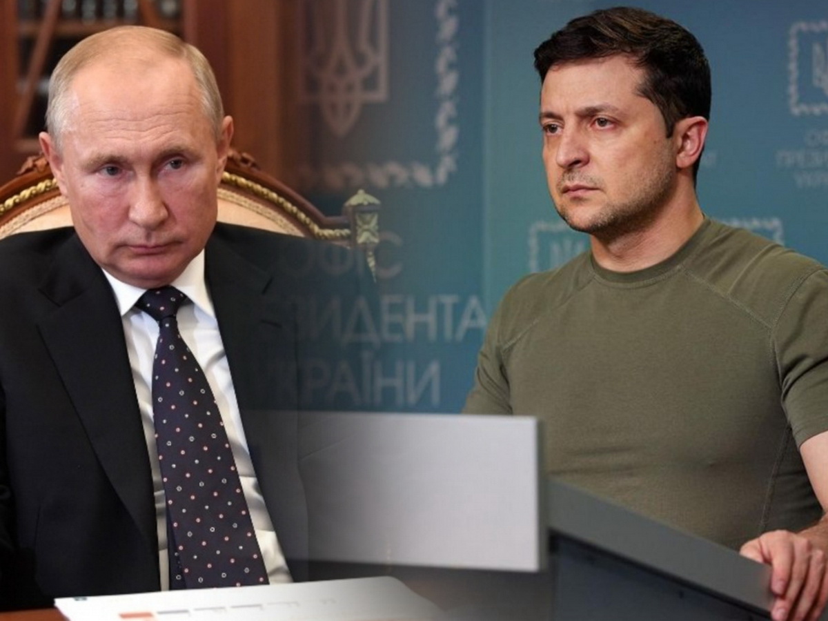 Путин и Зеленский