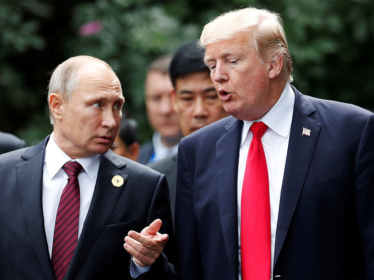 Путин Трамп