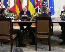 Трамп нехотя унизил европейских лидеров на встрече в Белом доме