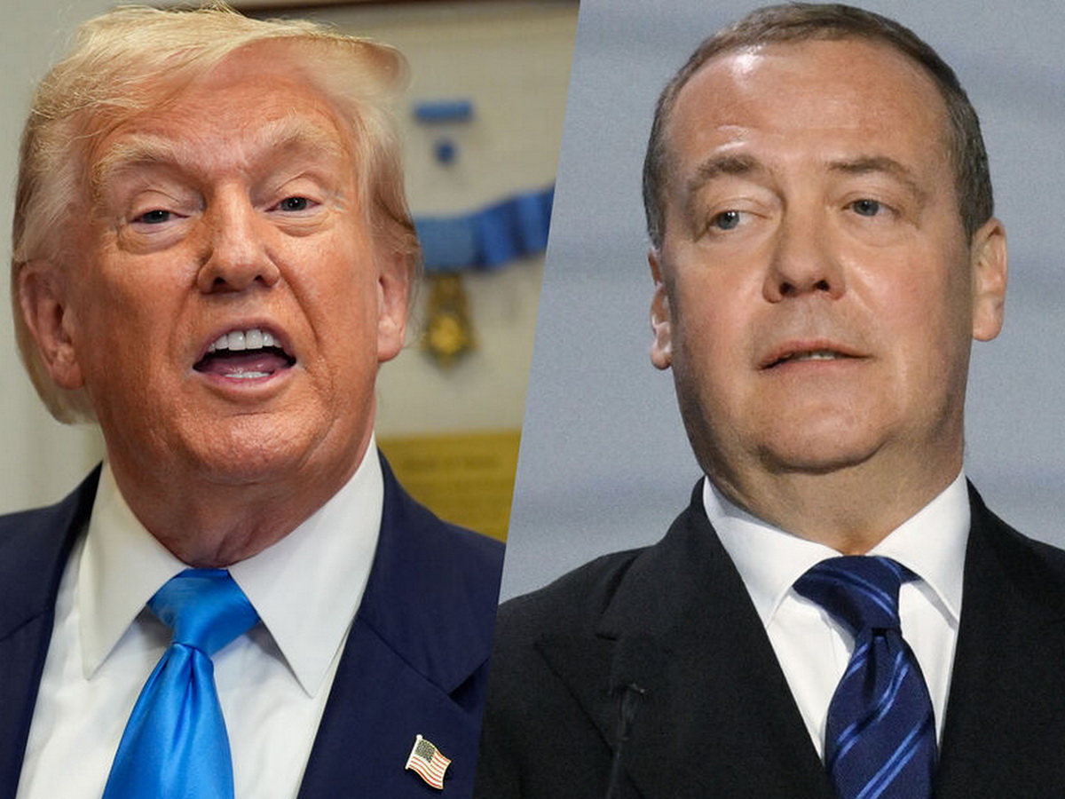 Трамп и Медведев