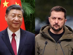 Зеленский и Си Цзиньпин