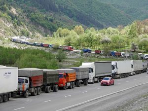 Фуры из Армении