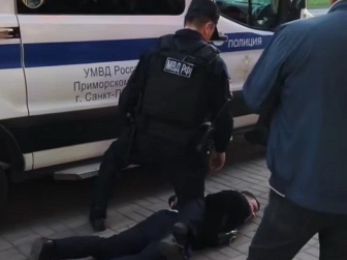 «Пакуйте всех!»: в Санкт-Петербурге силовики жестко задержали вооруженного азербайджанца и его земляков