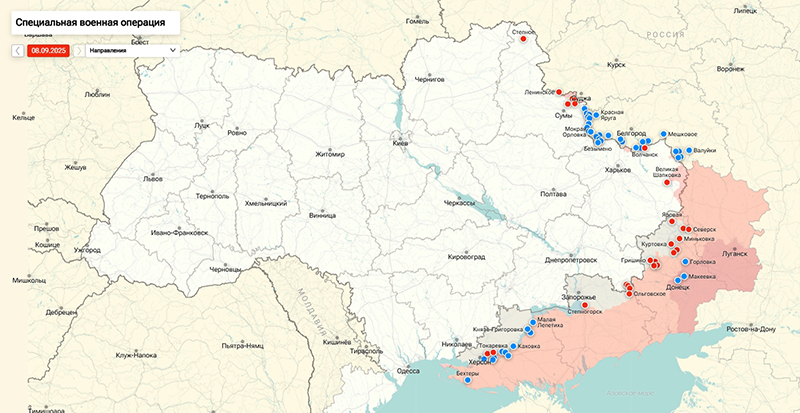 Карта Украина