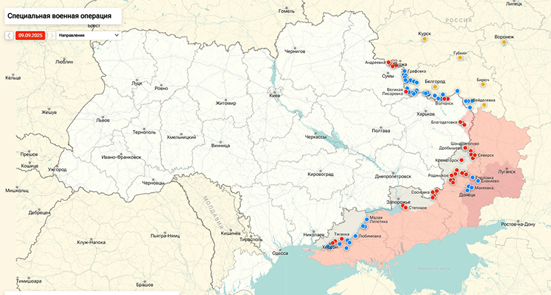 Карта Украина
