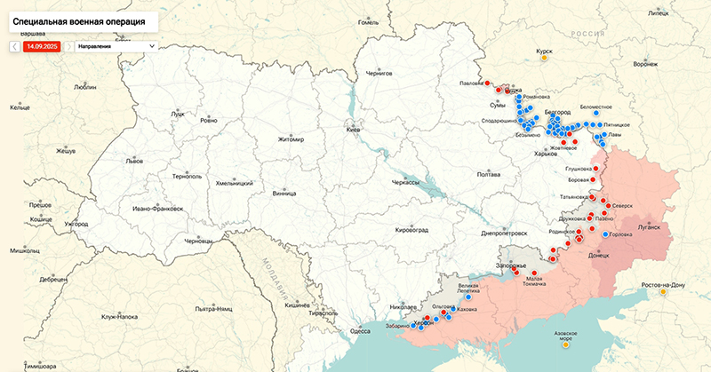 Карта Украина