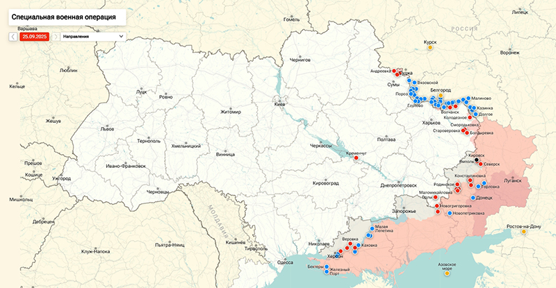 Карта Украина