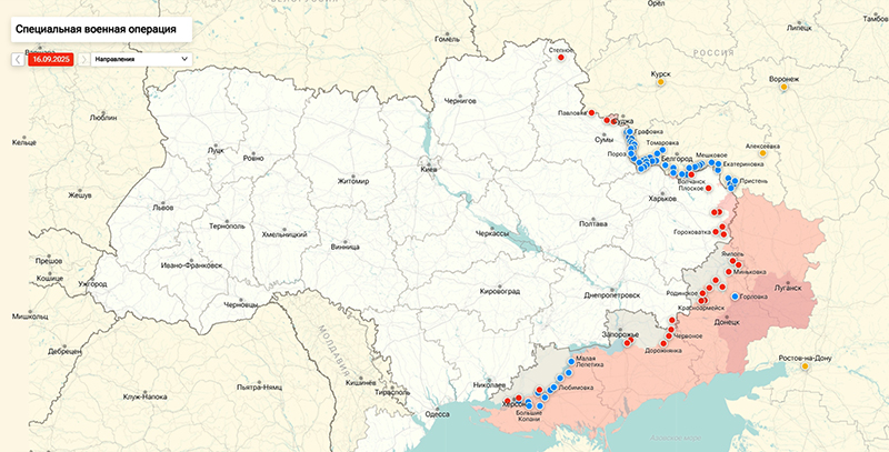 Карта Украина